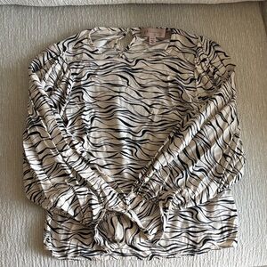 Philosophy Women's Zebra Print Blouse